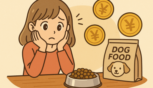 ドッグフードって月いくらかかる？コスパ重視の選び方